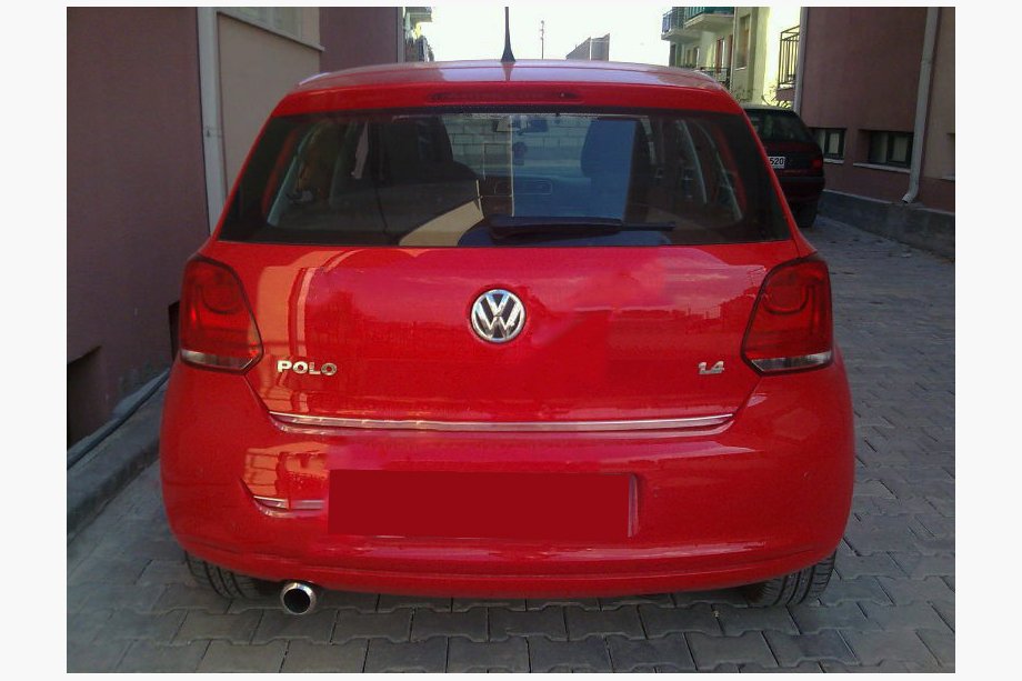 Volkswagen Polo 2010–2017 Ochranná lišta hrany víka kufru HB (nerez) Image
