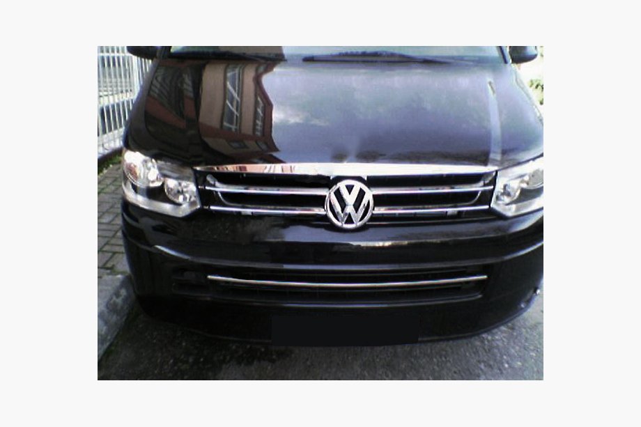 Volkswagen T5 2010–2015 Nerezová lišta na hranu kapoty (nerez) Image