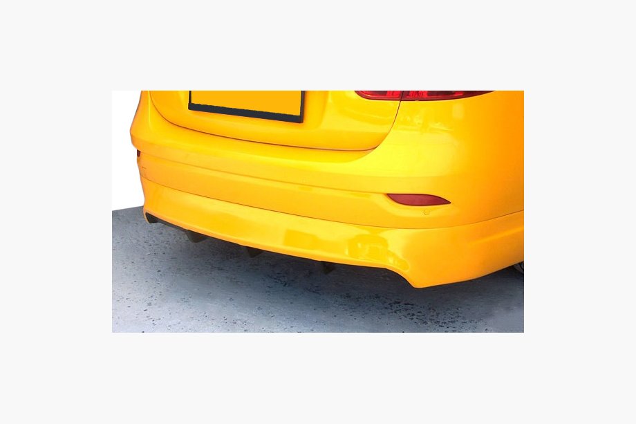 Renault Fluence 2009–2016 Zadní spodní nástavec (k lakování) Fotografie 1