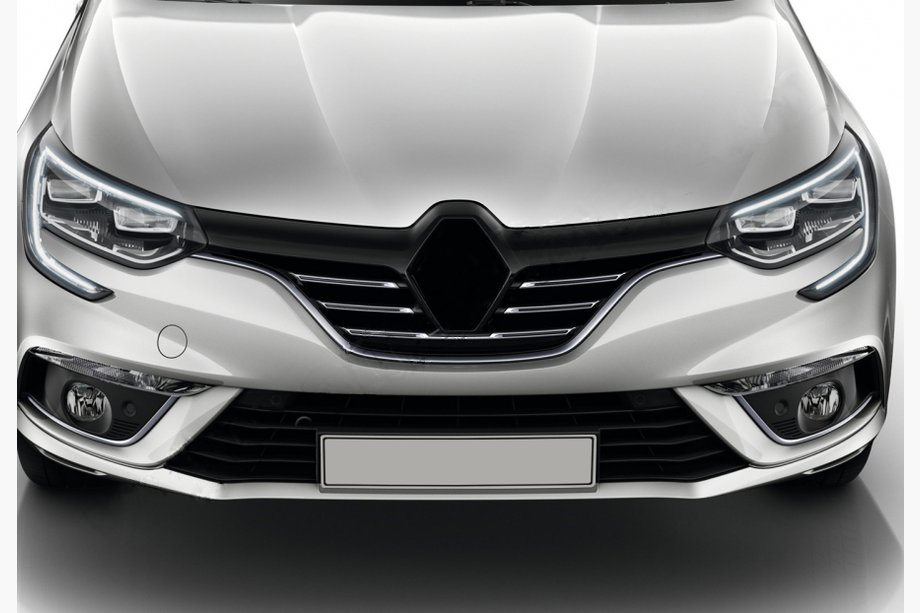 Renault Megane IV 2016–2025 Nerezové lišty na masku chladiče 2016-2021 (5 ks, nerez) Carmos - turecká ocel Image
