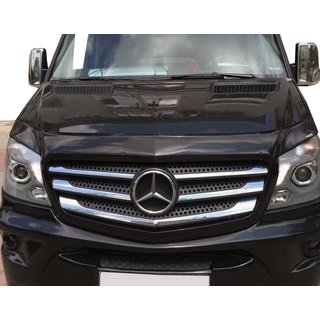 Deflektor kapoty 2013+ (V1, EuroCap) Mercedes Sprinter W906 2006–2018 fotografie 4