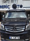 Mercedes Sprinter W906 2006–2018 Sluneční clona na čelní sklo v rámu V1 (černý lesk, 5 mm) fotografie 2