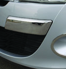 Renault Megane III 2009–2016 Rohy na přední nárazník 2008-2011 (nerez) fotografie 2