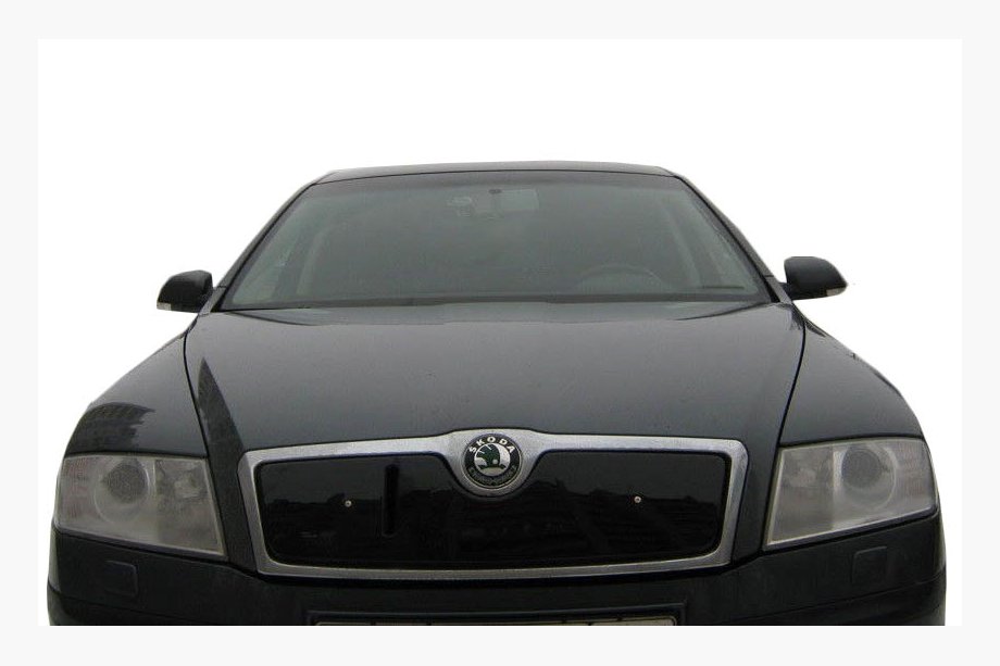 Skoda Octavia II A5 2006–2010 Zimní kryt masky chladiče (horní) Matná Fotografie 4