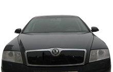 Skoda Octavia II A5 2006–2010 Zimní kryt masky chladiče (horní) Lesklá fotografie 4