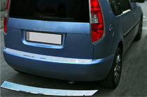 Renault Lodgy 2013–2022 Ochranná lišta na zadní nárazník OmsaLine (nerez) fotografie 1