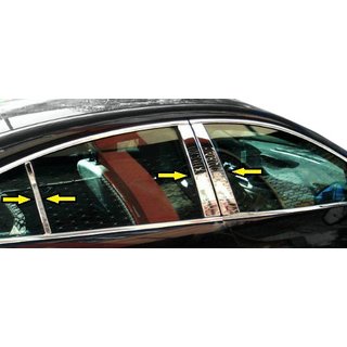 Nerezové kryty sloupků dveří Opel Insignia 2017–2022 fotografie 4