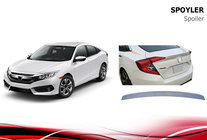 Honda Civic Sedan X 2016–2021 Spoiler Niken V1 (k lakování) fotografie 1
