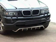 BMW X5 E53 1999–2006 Nerezový přední ochranný rám WT019 fotografie 1