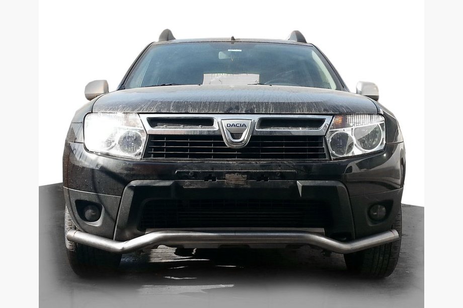 Dacia Duster 2008–2018 Přední ochranný rám ST012 (nerez) Image