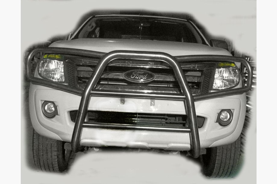 Ford Ranger 2011–2022 Přední ochranný rám WT011 (nerez) Image