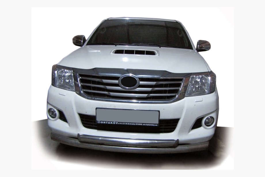 Toyota Hilux 2006–2015 Přední ochranný rám ST014-1 (nerez) Image