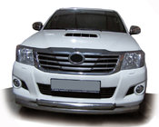 Toyota Hilux 2006–2015 Přední ochranný rám ST014-1 (nerez) fotografie 1