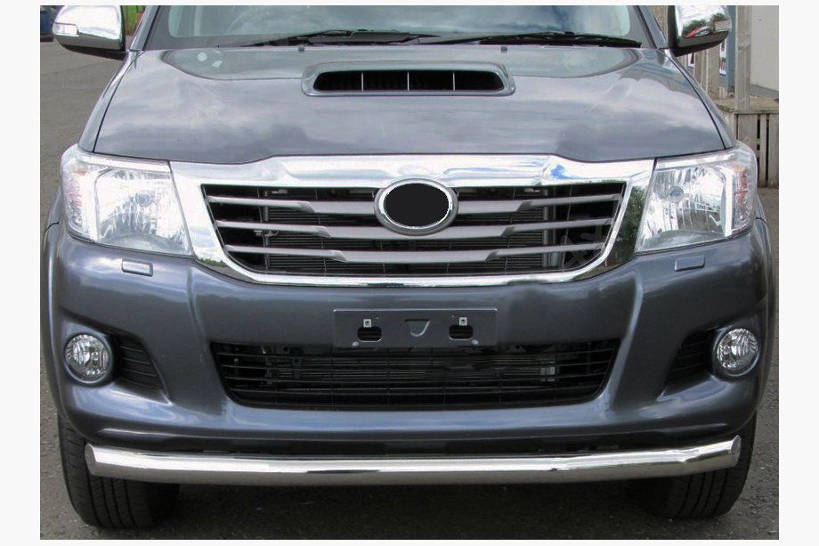 Toyota Hilux 2006–2015 Přední ochranný rám ST008 (nerez) Image