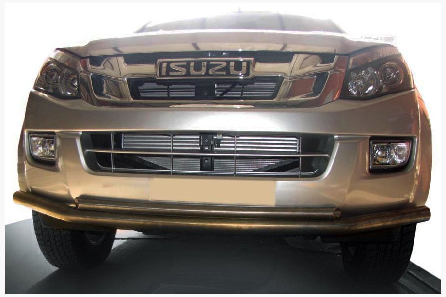 Isuzu D-Max 2011–2019 Přední ochranný rám ST014 (nerez) Image