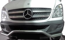 Mercedes Sprinter W906 2006–2018 Přední spodní ochranný oblouk MBSP.07.F3-04.6 (nerez) fotografie 4