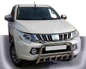 Mitsubishi L200 2015–2024 Přední ochranný rám WT003 (nerez) fotografie 1