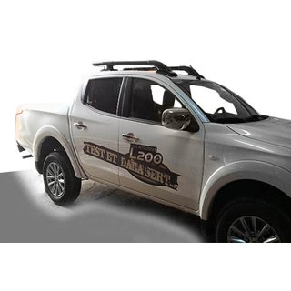 Střešní ližiny Shark (s příčníkem) Mitsubishi L200 2015–2024 fotografie 2