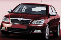 Skoda Octavia II A5 2010–2013 Chromové kryty zrcátek (2 ks, nerez) fotografie 1
