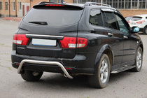 SsangYong Kyron 2005–2014 Zadní ochranný rám AK007 (nerez) fotografie 1