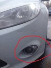 Ford Focus III 2011–2017 Chromové rámečky na mlhovky (2 ks, plast) fotografie 5