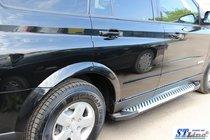 SsangYong Kyron 2005–2014 Boční nášlapy King (2 ks, hliník) fotografie 7