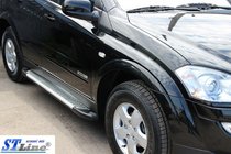SsangYong Kyron 2005–2014 Boční nášlapy King (2 ks, hliník) fotografie 8