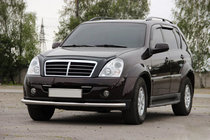 SsangYong Rexton I 2001–2017 Přední ochranný rám ST008 (nerez) fotografie 1