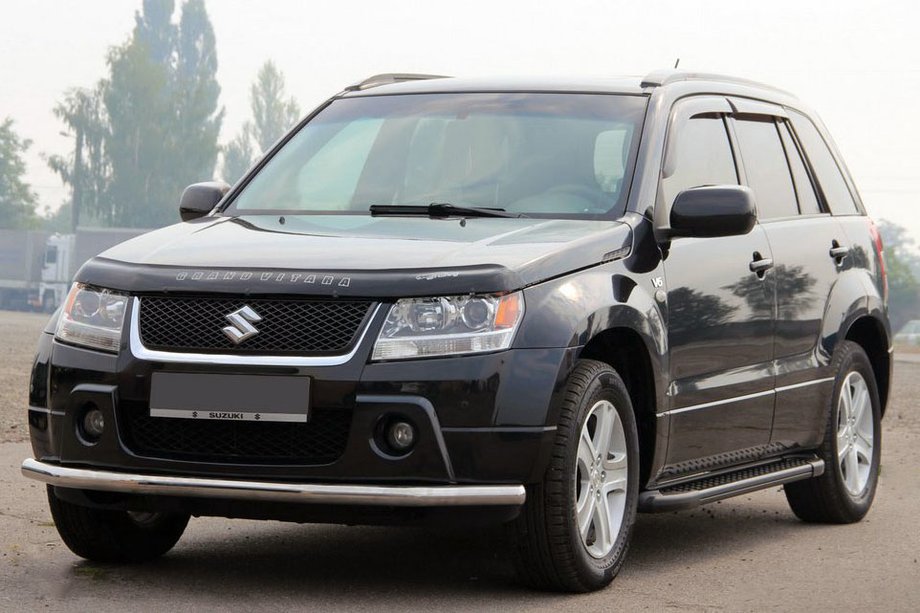 Suzuki Grand Vitara 2005–2017 Přední ochranný rám ST008 (nerez) Image