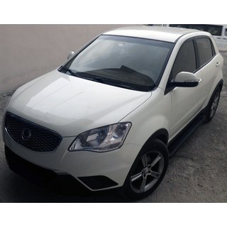 Boční prahy Allmond Black (2 ks, hliník) fotografie 2