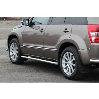 Boční trubky BB001 (2 ks, nerez) Suzuki Grand Vitara 2005–2017 fotografie 1
