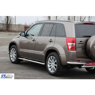 Boční trubky BB001 (2 ks, nerez) Suzuki Grand Vitara 2005–2017 fotografie 2