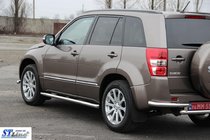 Suzuki Grand Vitara 2005–2017 Boční trubky BB001 (2 ks, nerez) fotografie 2