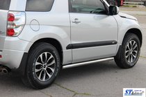 Suzuki Grand Vitara 2005–2017 Boční trubky BB001 (2 ks, nerez) fotografie 6