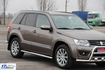 Suzuki Grand Vitara 2005–2017 Boční trubky BB001 (2 ks, nerez) fotografie 3