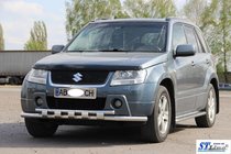 Suzuki Grand Vitara 2005–2017 Přední ochranná tyč ST015 (nerez) fotografie 2