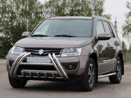 Suzuki Grand Vitara 2005–2017 Přední ochranný rám z polyuretanu (vysoký) fotografie 1