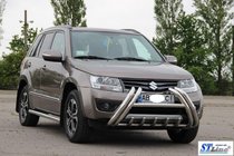 Suzuki Grand Vitara 2005–2017 Přední ochranný rám z polyuretanu (vysoký) fotografie 2