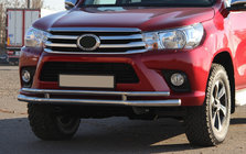 Toyota Hilux 2015– Přední ochranný rám ST018 (nerez) fotografie 8
