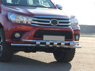 Toyota Hilux 2015– Přední ochranný rám ST015 (nerez) fotografie 2