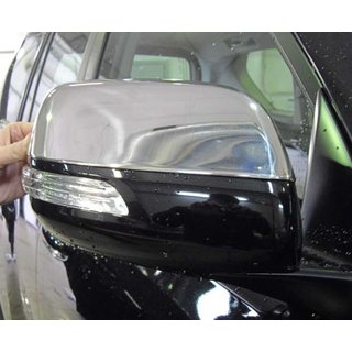 Nerezové kryty zrcátek (2 ks) Toyota Land Cruiser Prado 150 2009–2023 fotografie 2
