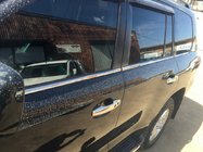 Toyota Land Cruiser 200 2007–2021 Okenní lišty (6 ks, nerez) fotografie 7