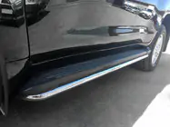 Toyota Land Cruiser 200 2007–2021 Ochrana bočních prahů BB004 (2 ks, nerez) fotografie 1