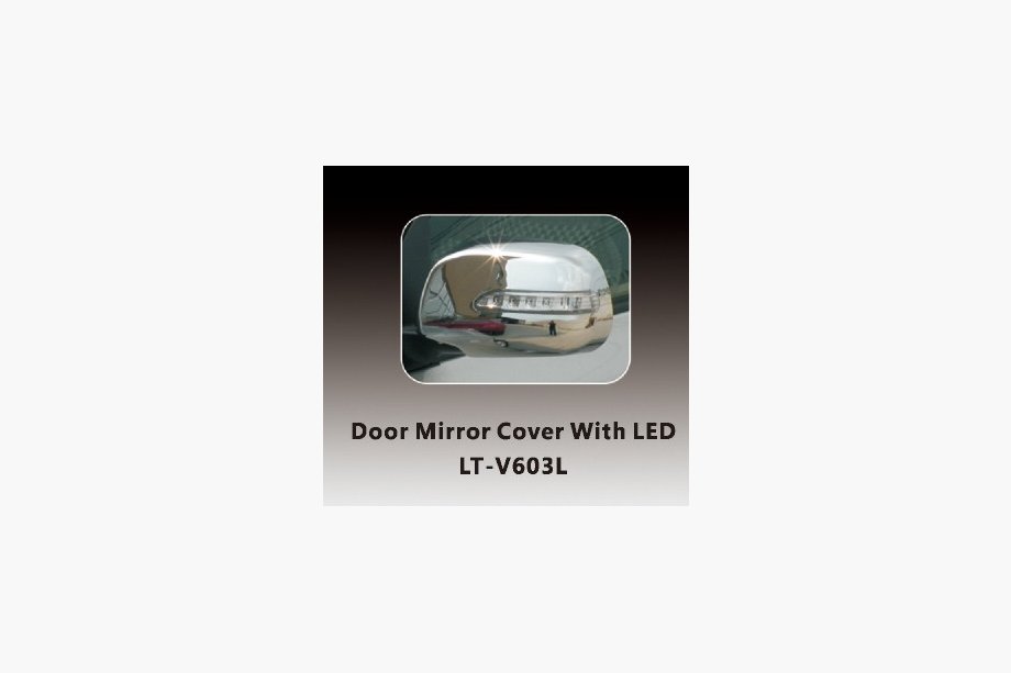 Toyota Rav 4 2006–2013 Chromované kryty zpětných zrcátek s LED (2 ks, plast) Image