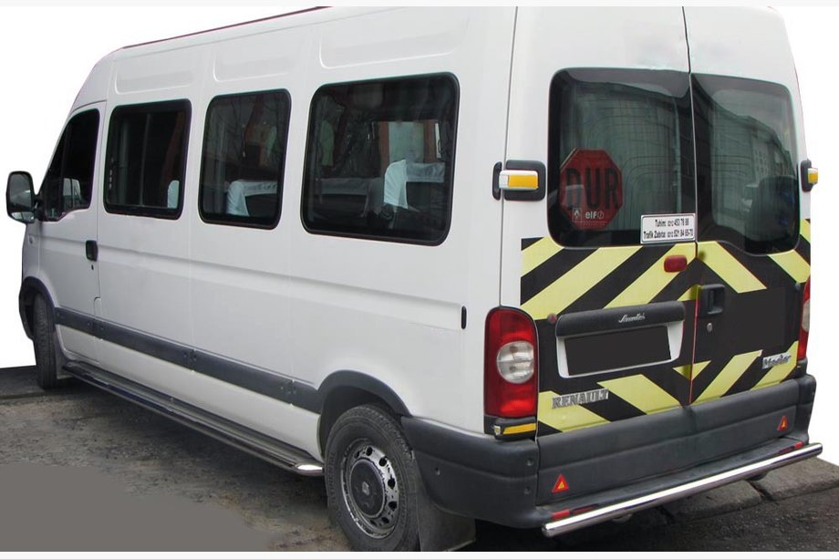 Renault Master 1998–2010 Zadní ochranný oblouk AK002 (nerez) Image