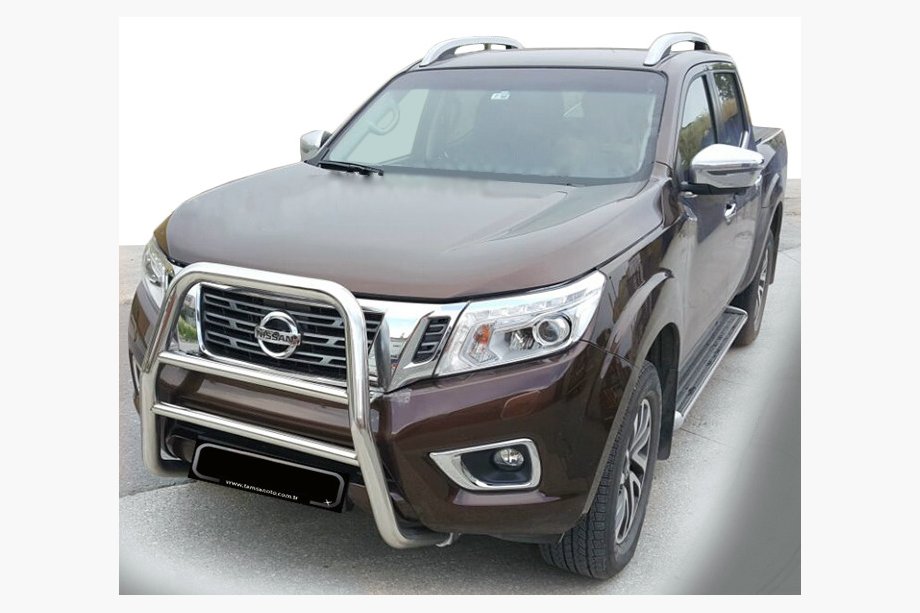 Nissan Navara/NP300 2016– Přední ochranný rám WT018 (nerez) Image