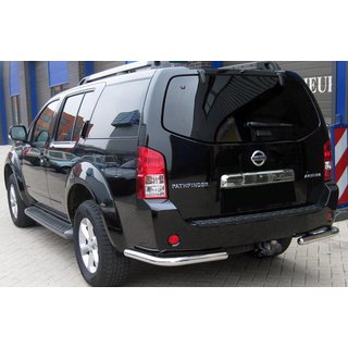 Zadní ochranný rám AK003 (nerez) Nissan Pathfinder R51 2005–2014