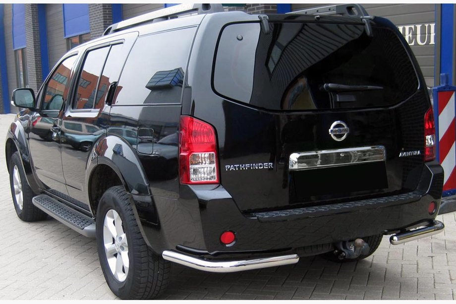Nissan Pathfinder R51 2005–2014 Zadní ochranný rám AK003 (nerez) Image
