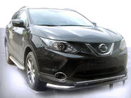 Nissan Qashqai 2014–2021 Přední ochranný rám ST014 (nerez) fotografie 1