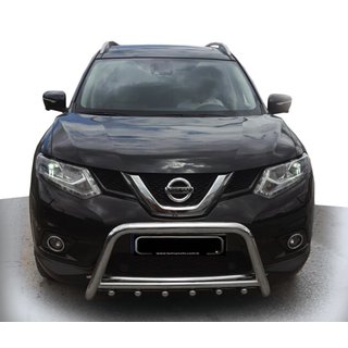 Přední ochranný rám WT003 (nerez) Nissan X-trail T32/Rogue 2014–2021 fotografie 1